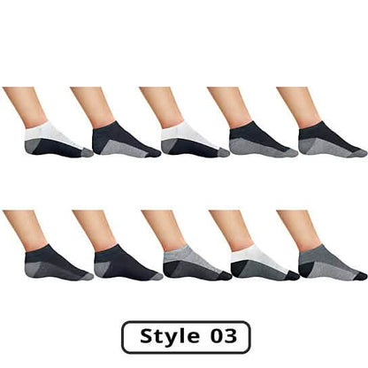 10-Pairs: Men's Active Low-Cut Ankle Socks DailySale