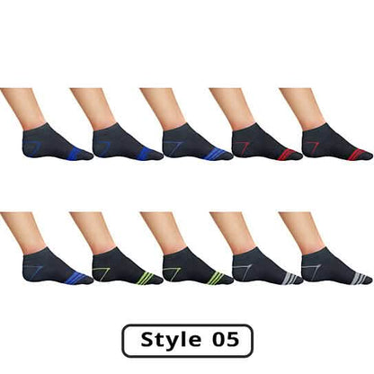 10-Pairs: Men's Active Low-Cut Ankle Socks DailySale