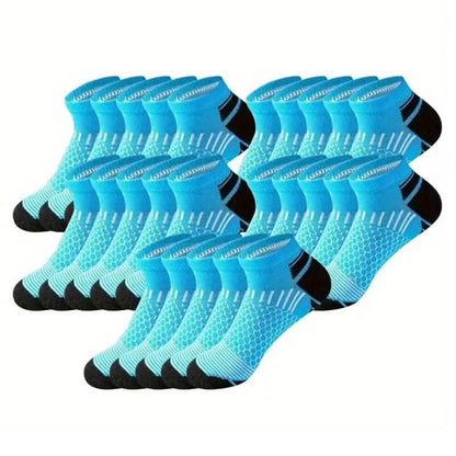 10-Pairs: Men's Athletic Ankle Socks DailySale