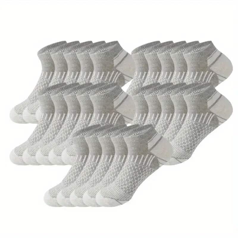 10-Pairs: Men's Athletic Ankle Socks DailySale