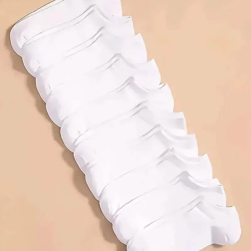 10-Pairs: Men's Plain Knitted Lining Socks DailySale