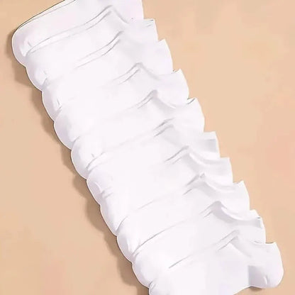 10-Pairs: Men's Plain Knitted Lining Socks DailySale
