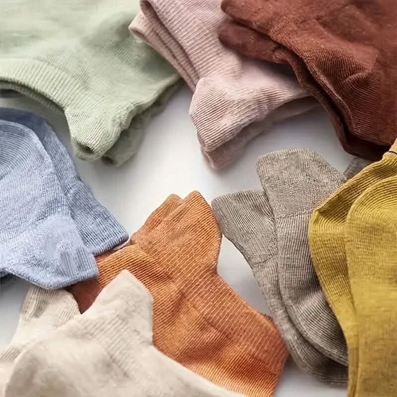 10-Pairs: Women's Cute Embroidered Soft & Lightweight Low Cut Ankle Socks DailySale