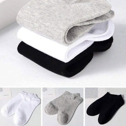 10-Pairs: Women's Solid Color Ankle Socks DailySale