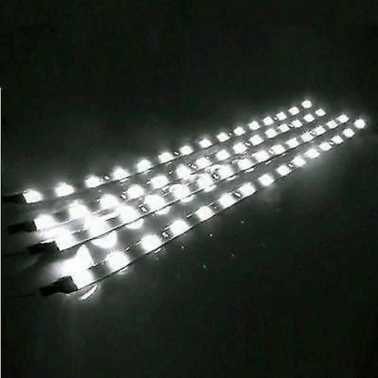 10-Piece: 12" 15SMD Waterproof 12V Flexible LED Strip Light For Car DailySale