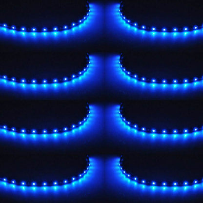 10-Piece: 12" 15SMD Waterproof 12V Flexible LED Strip Light For Car DailySale