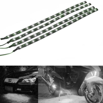 10-Piece: 12" 15SMD Waterproof 12V Flexible LED Strip Light For Car DailySale