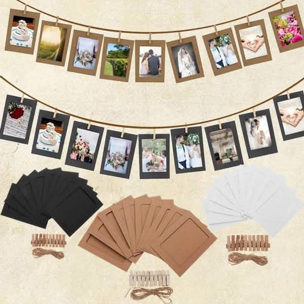 10-Piece:  3 Inch DIY Creative Wall Hanging Photo Frame DailySale