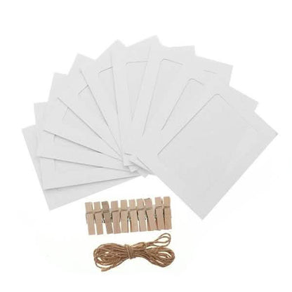10-Piece:  3 Inch DIY Creative Wall Hanging Photo Frame DailySale