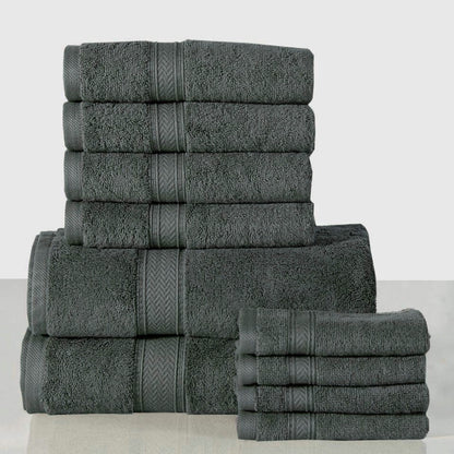 10-Piece: 600 GSM Lux Soft Cotton Towel Set DailySale