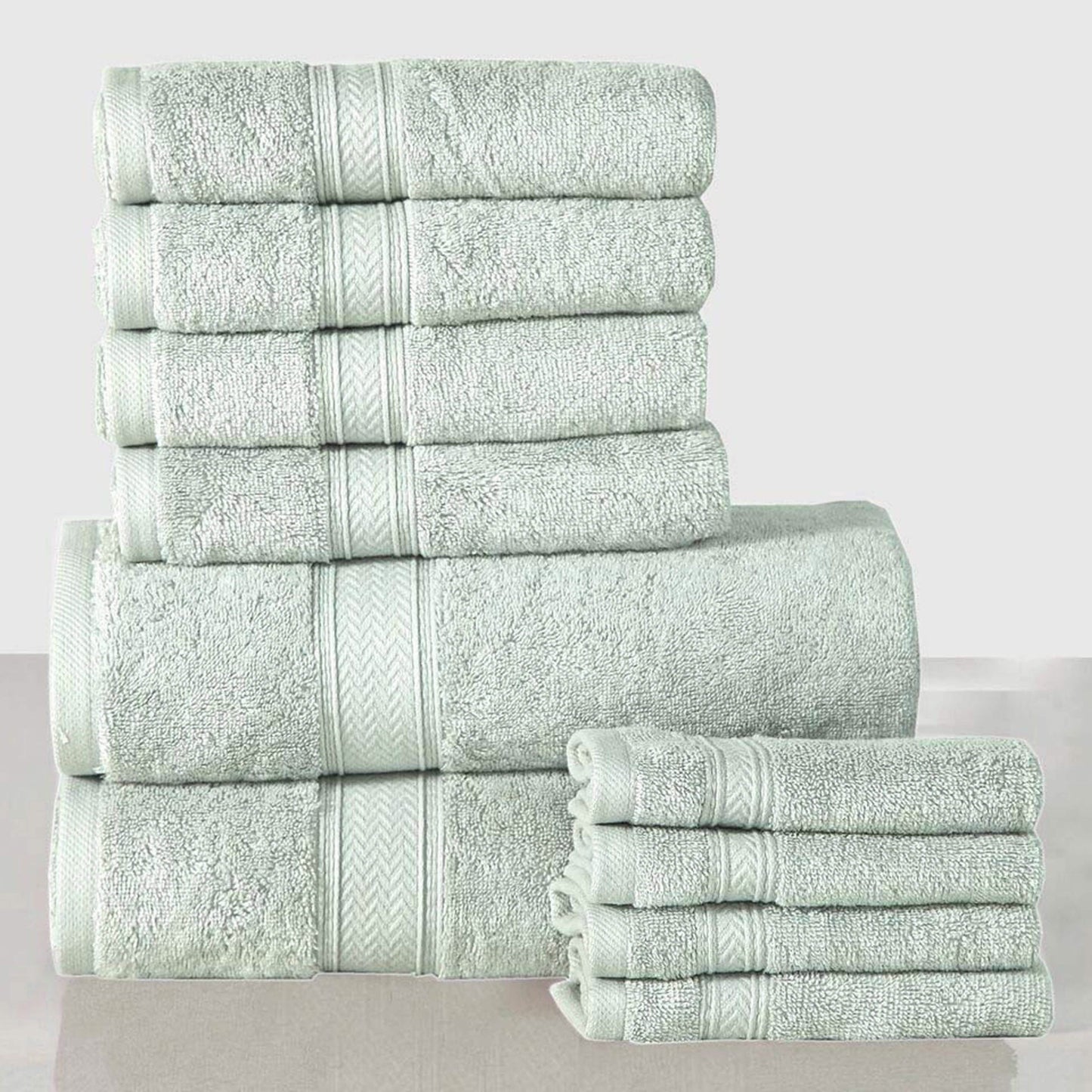 10-Piece: 600 GSM Lux Soft Cotton Towel Set DailySale