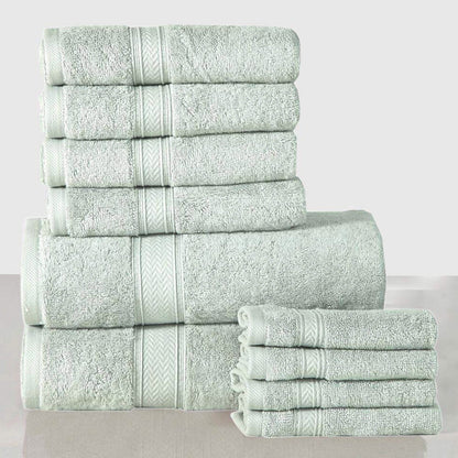 10-Piece: 600 GSM Lux Soft Cotton Towel Set DailySale