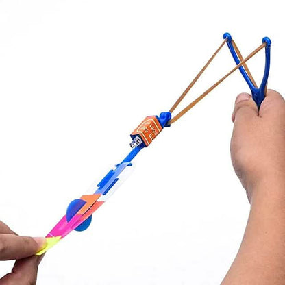 10-Piece: Amazing Led Light Arrow Rocket Helicopter Flying Toy DailySale
