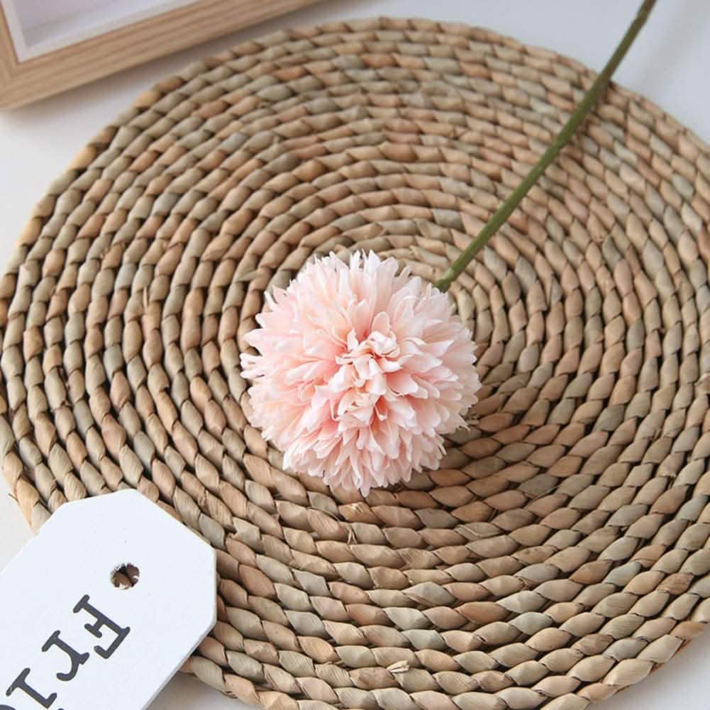 10-Piece: Artificial Flowers Chrysanthemum Ball Flowers Bouquet DailySale