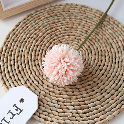 10-Piece: Artificial Flowers Chrysanthemum Ball Flowers Bouquet DailySale