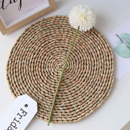 10-Piece: Artificial Flowers Chrysanthemum Ball Flowers Bouquet DailySale