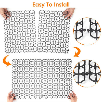 10-Piece: Cat Repellent Scat Mat with Spikes DailySale