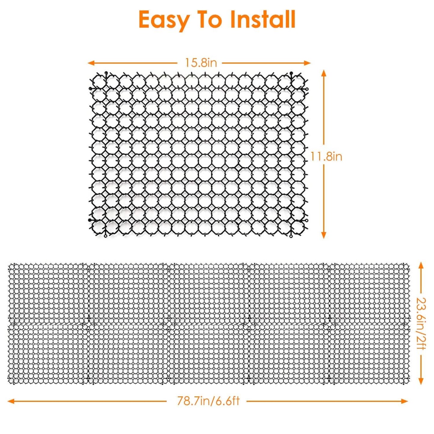 10-Piece: Cat Repellent Scat Mat with Spikes DailySale