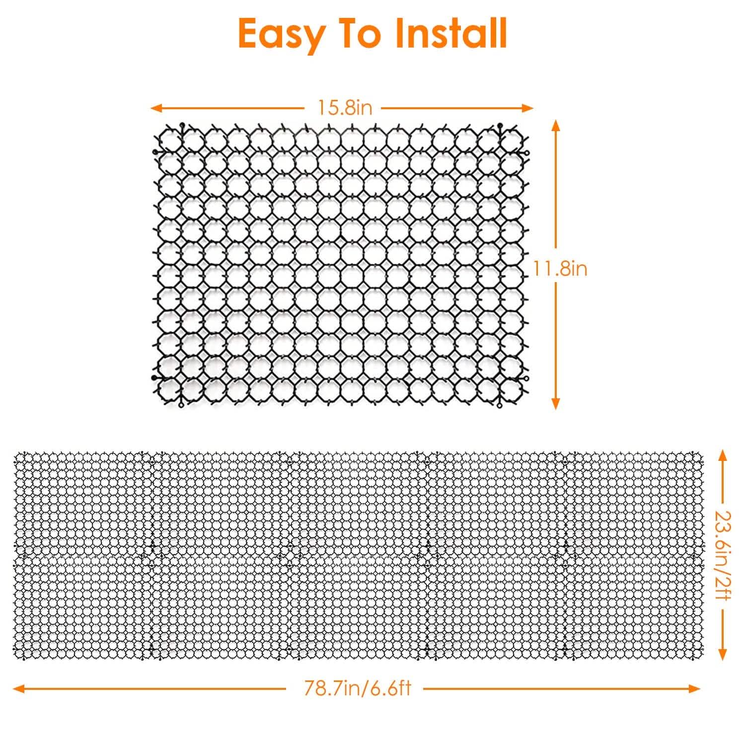 10-Piece: Cat Repellent Scat Mat with Spikes DailySale