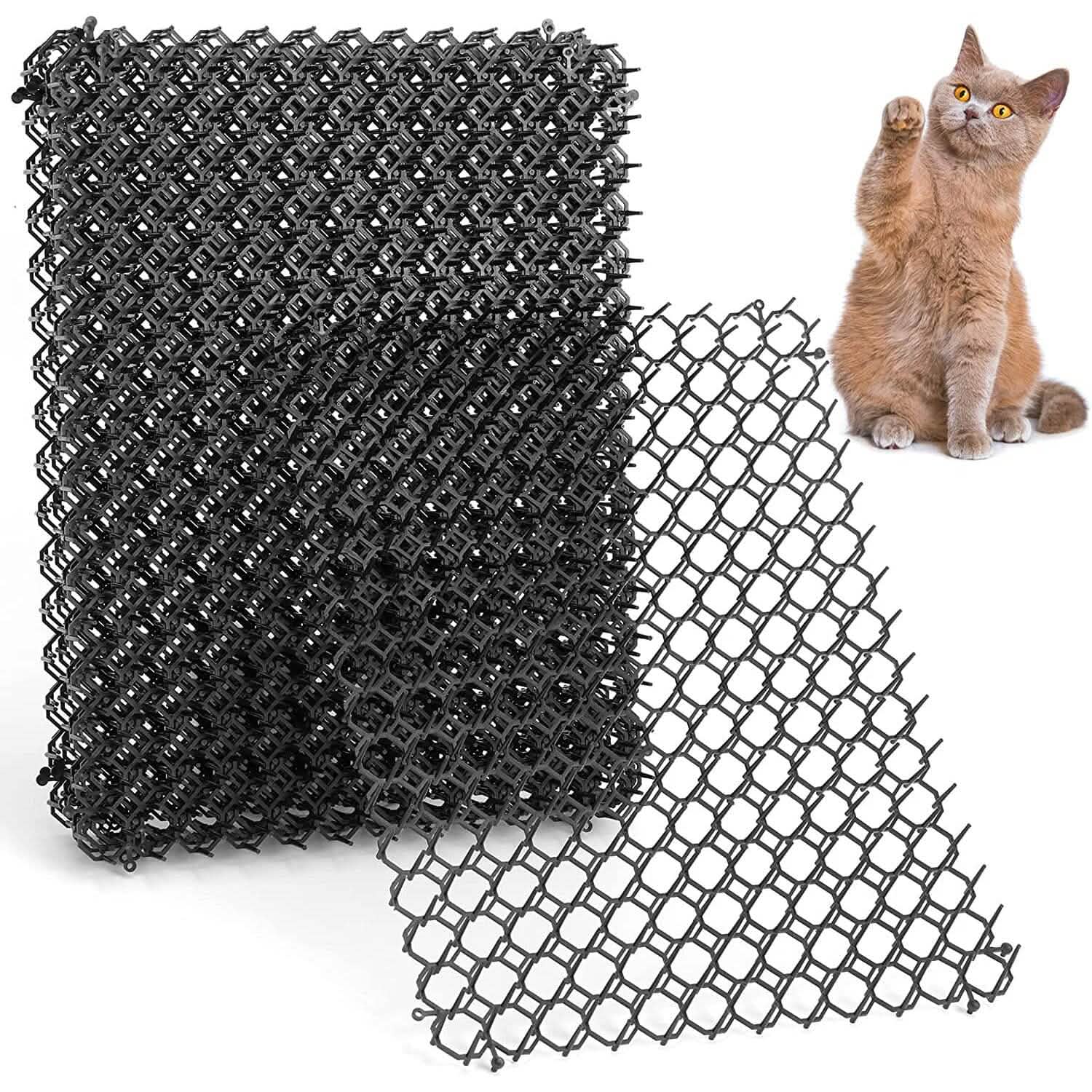 10-Piece: Cat Repellent Scat Mat with Spikes DailySale