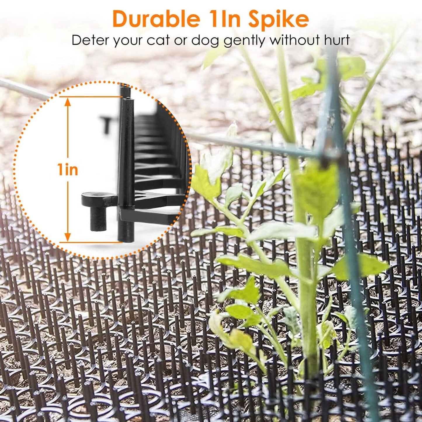 10-Piece: Cat Repellent Scat Mat with Spikes DailySale