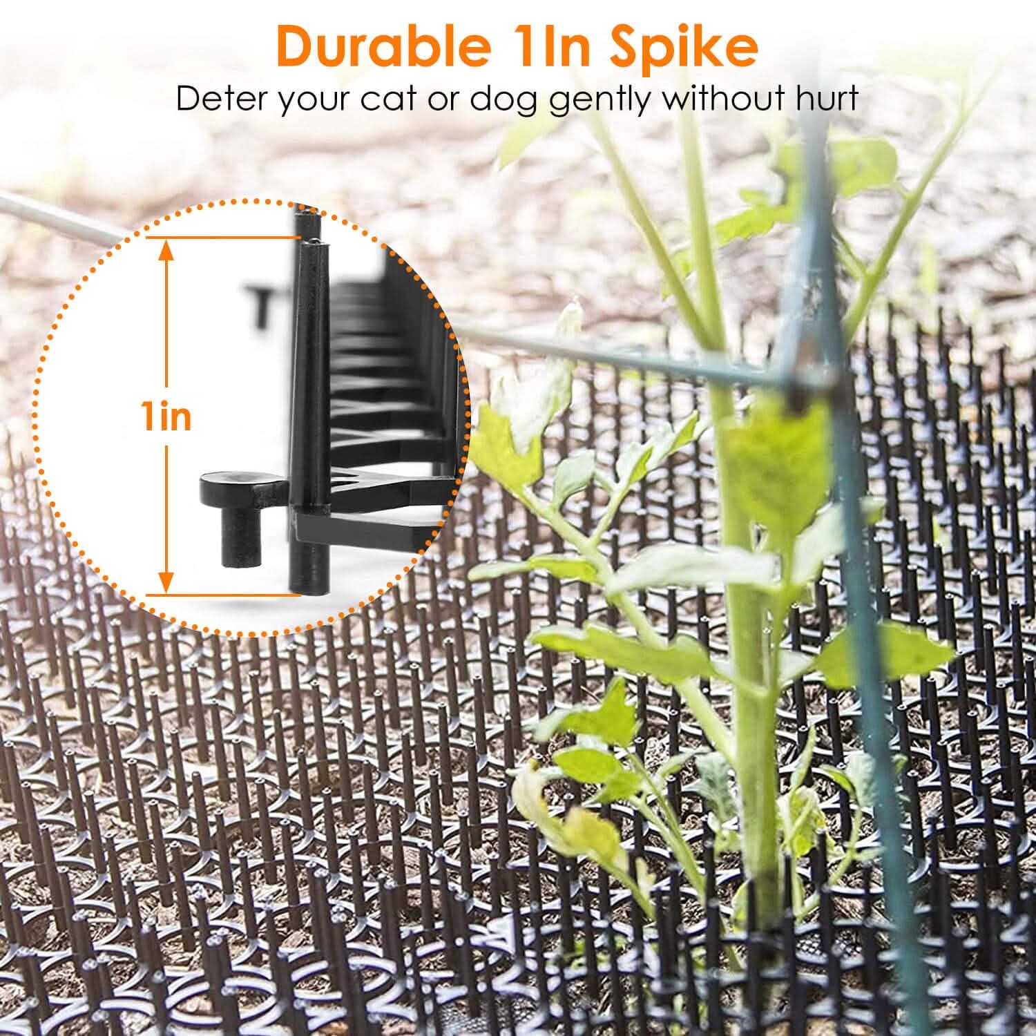 10-Piece: Cat Repellent Scat Mat with Spikes DailySale