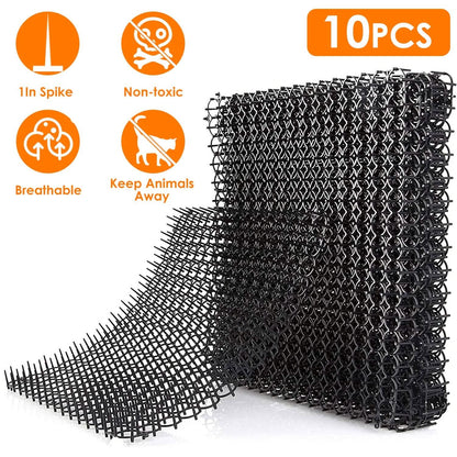 10-Piece: Cat Repellent Scat Mat with Spikes DailySale