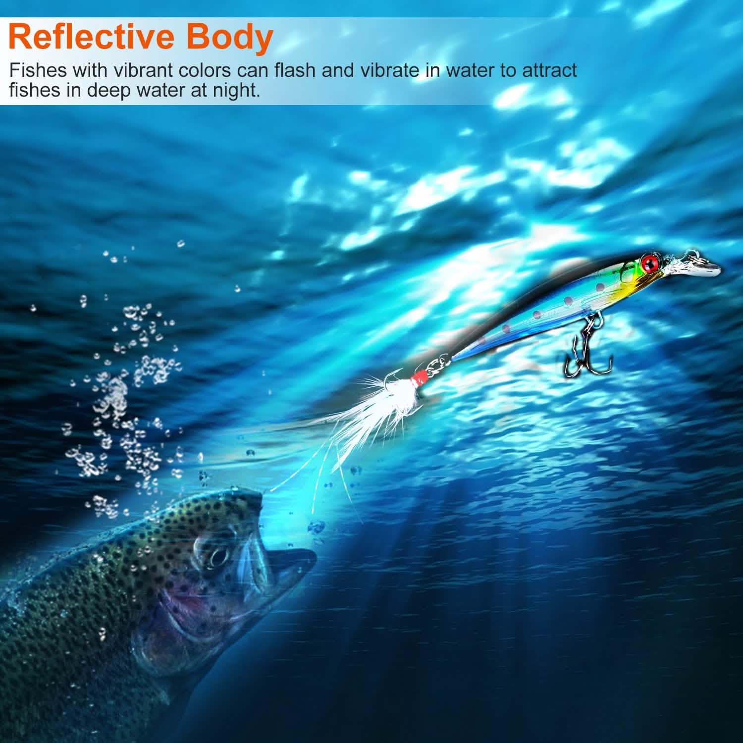 10-Piece: Fishing Lures Kit DailySale