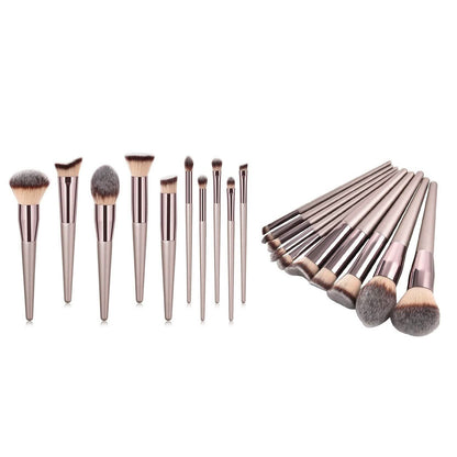 10-Piece: Glow Makeup Brushes DailySale