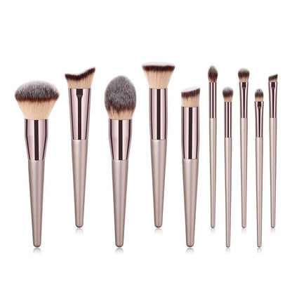 10-Piece: Glow Makeup Brushes DailySale