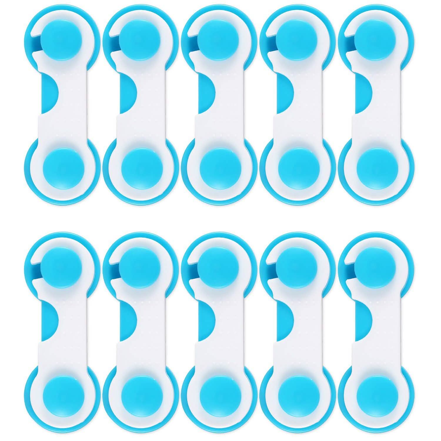 10-Piece: Kids Cabinet Strap Safety Locks DailySale