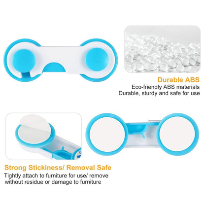 10-Piece: Kids Cabinet Strap Safety Locks DailySale