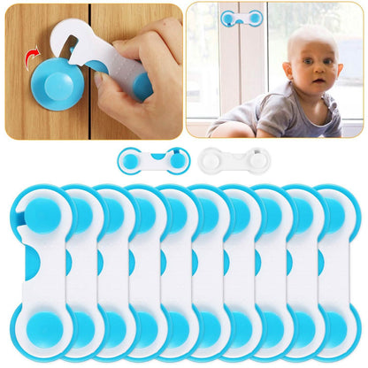 10-Piece: Kids Cabinet Strap Safety Locks DailySale