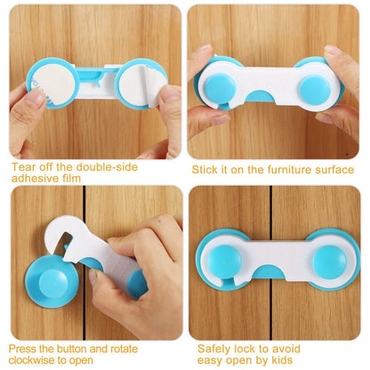 10-Piece: Kids Cabinet Strap Safety Locks DailySale