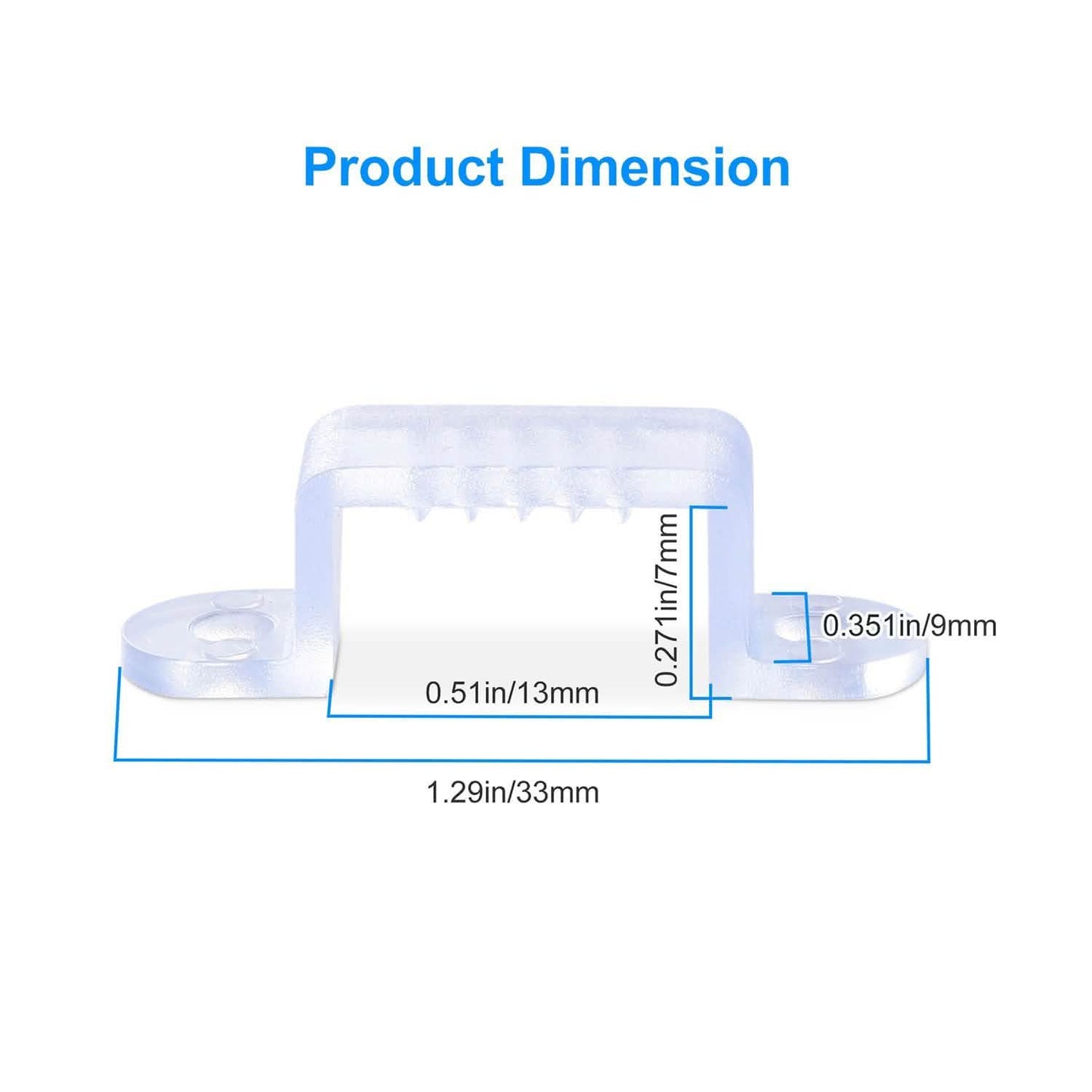 10-Piece: LED Strip Light Clips DailySale