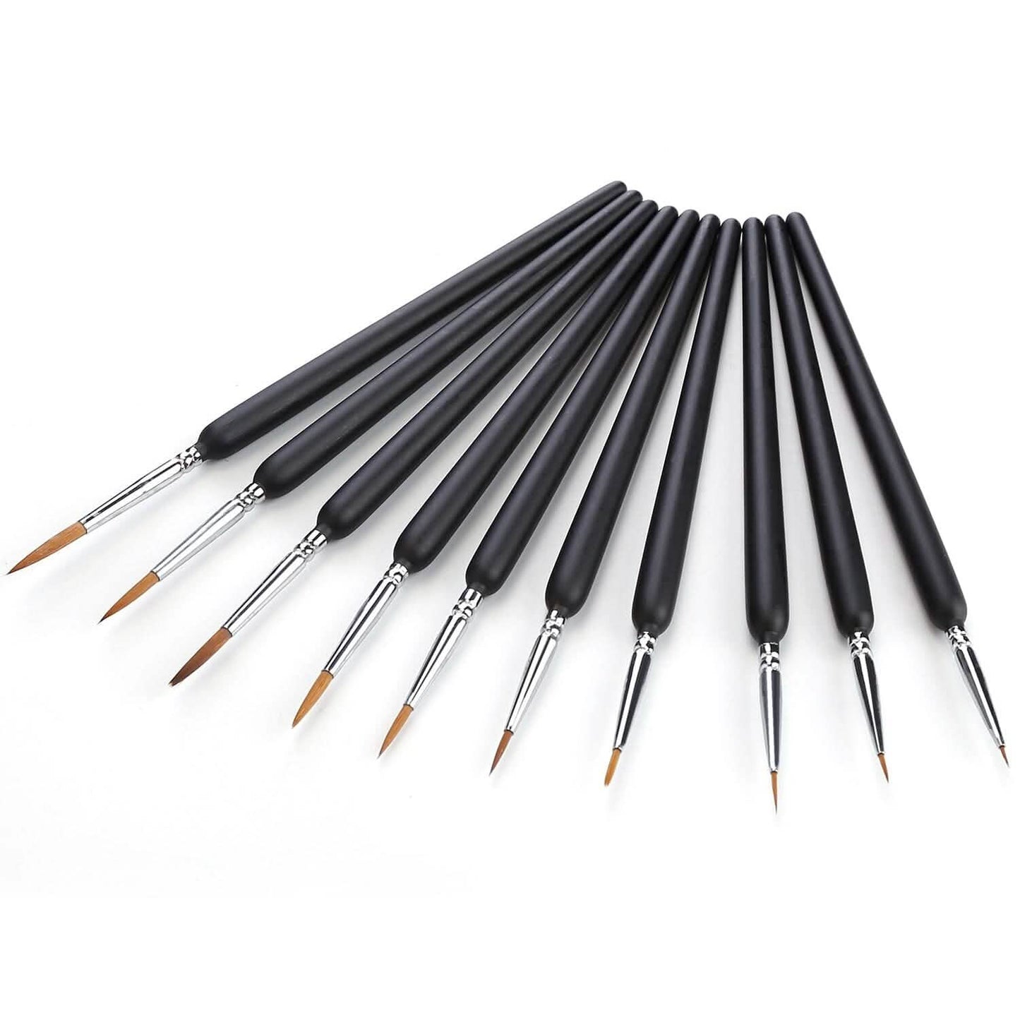 10-Piece: Miniature Detail Paint Brush Set DailySale