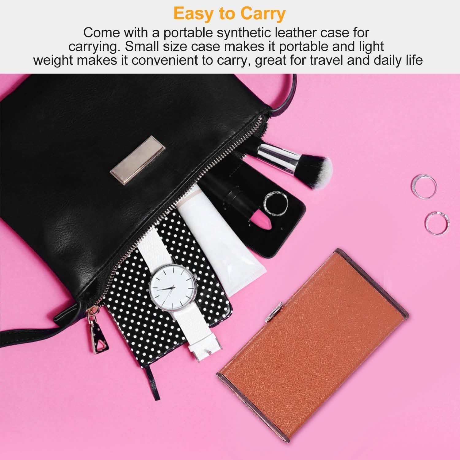 10-Piece: Pedicure, Manicure and Grooming Kit with Leather Case DailySale