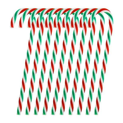 10-Piece: Plastic Candy Cane Ornaments DailySale