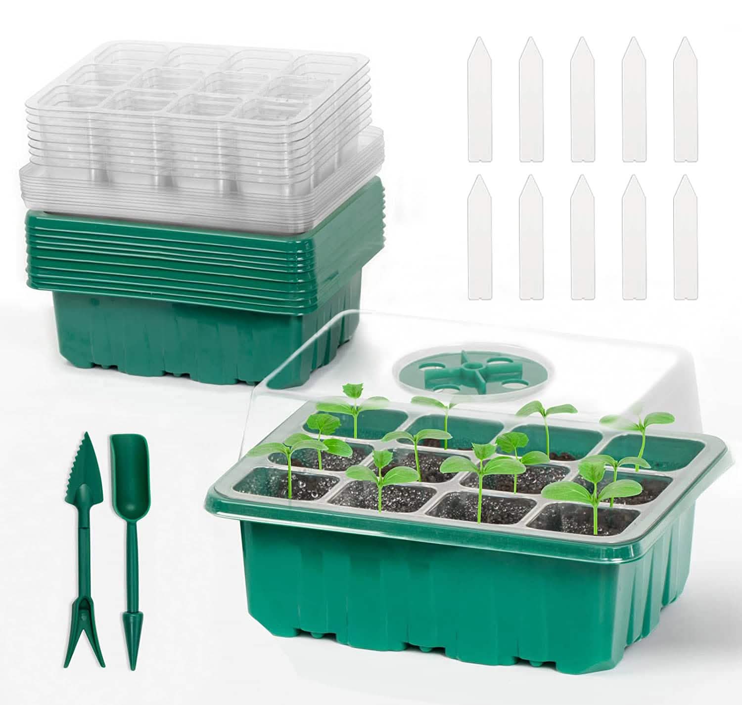 10-Piece: Reusable Seed Starter Tray Kit DailySale