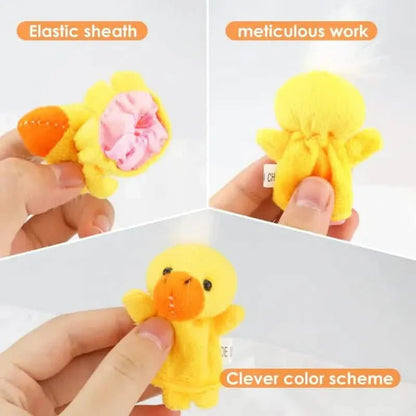 10-Piece Set: Cute Finger Puppets Baby Mini Plush Toys DailySale