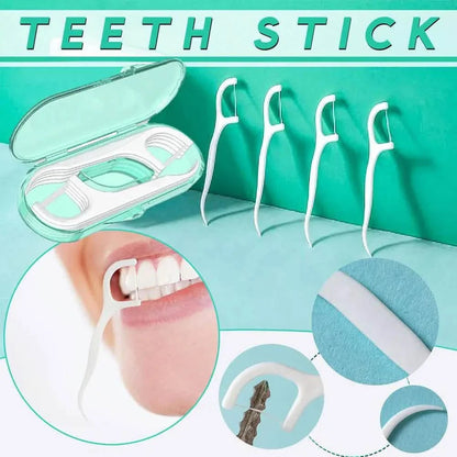 10-Piece Set: Dental Floss Travel Case-Floss Pick DailySale