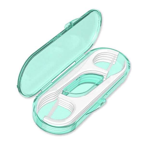 10-Piece Set: Dental Floss Travel Case-Floss Pick DailySale