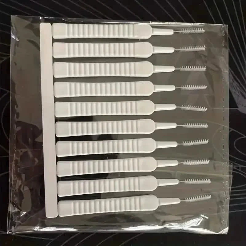 10-Piece Set: Mini Brush Set Anti-Clogging Shower Head, Phone, and Pore Cleaner DailySale