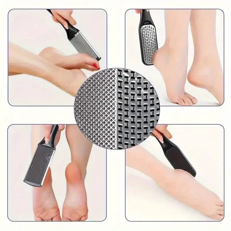 10-Piece Set: Stainless Steel Foot Care Kit - Portable Pedicure & Manicure Set DailySale