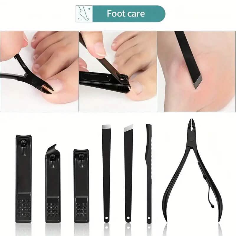 10-Piece Set: Ultra Sharp and Sturdy Nail Clippers Kit DailySale