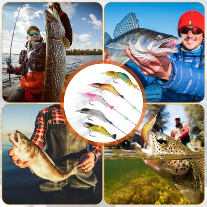 10-Piece: Silicon Shrimp Bait Set DailySale