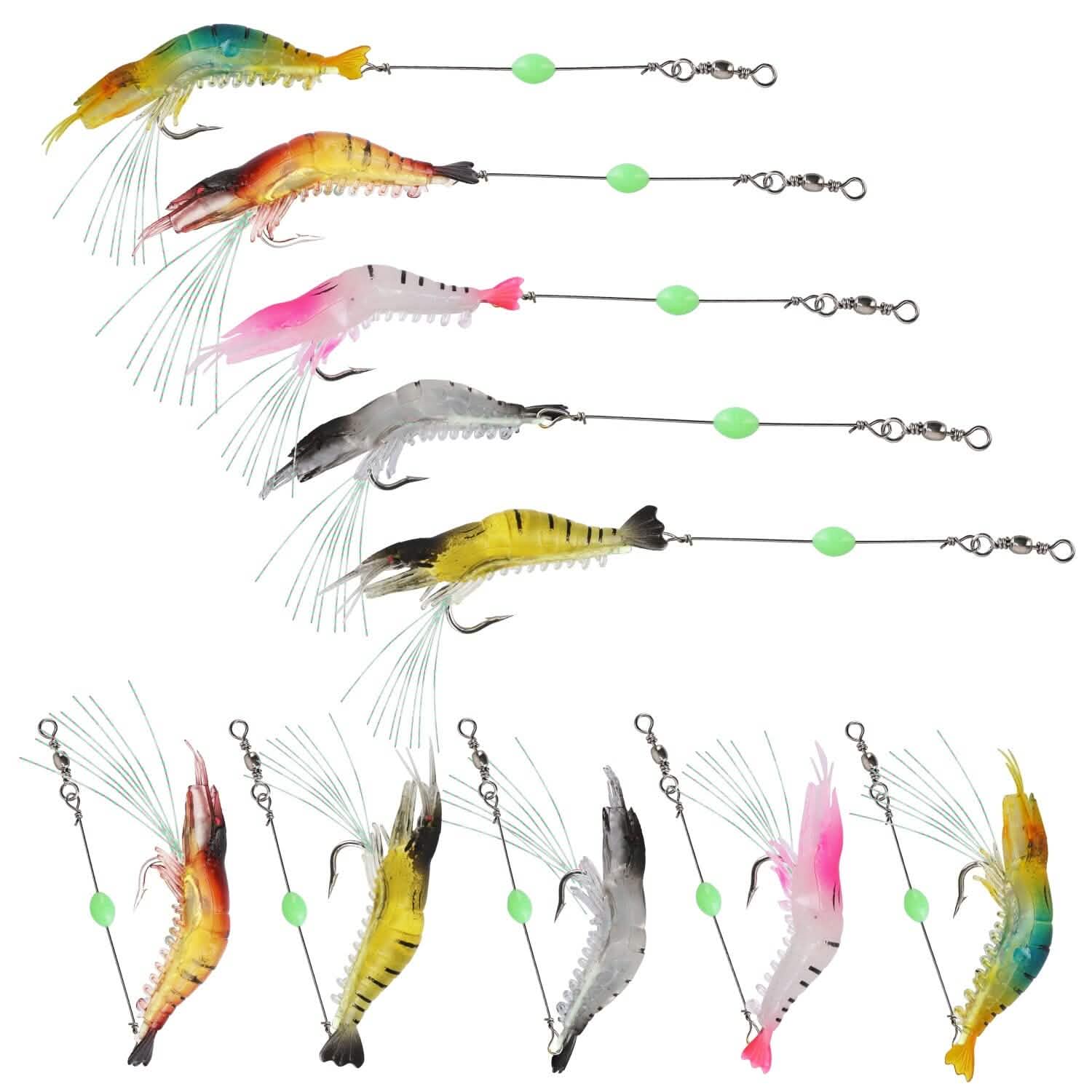 10-Piece: Silicon Shrimp Bait Set DailySale