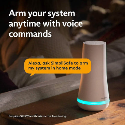 10-Piece: SimpliSafe Wireless Home Security System with Outdoor Camera (Refurbished) DailySale