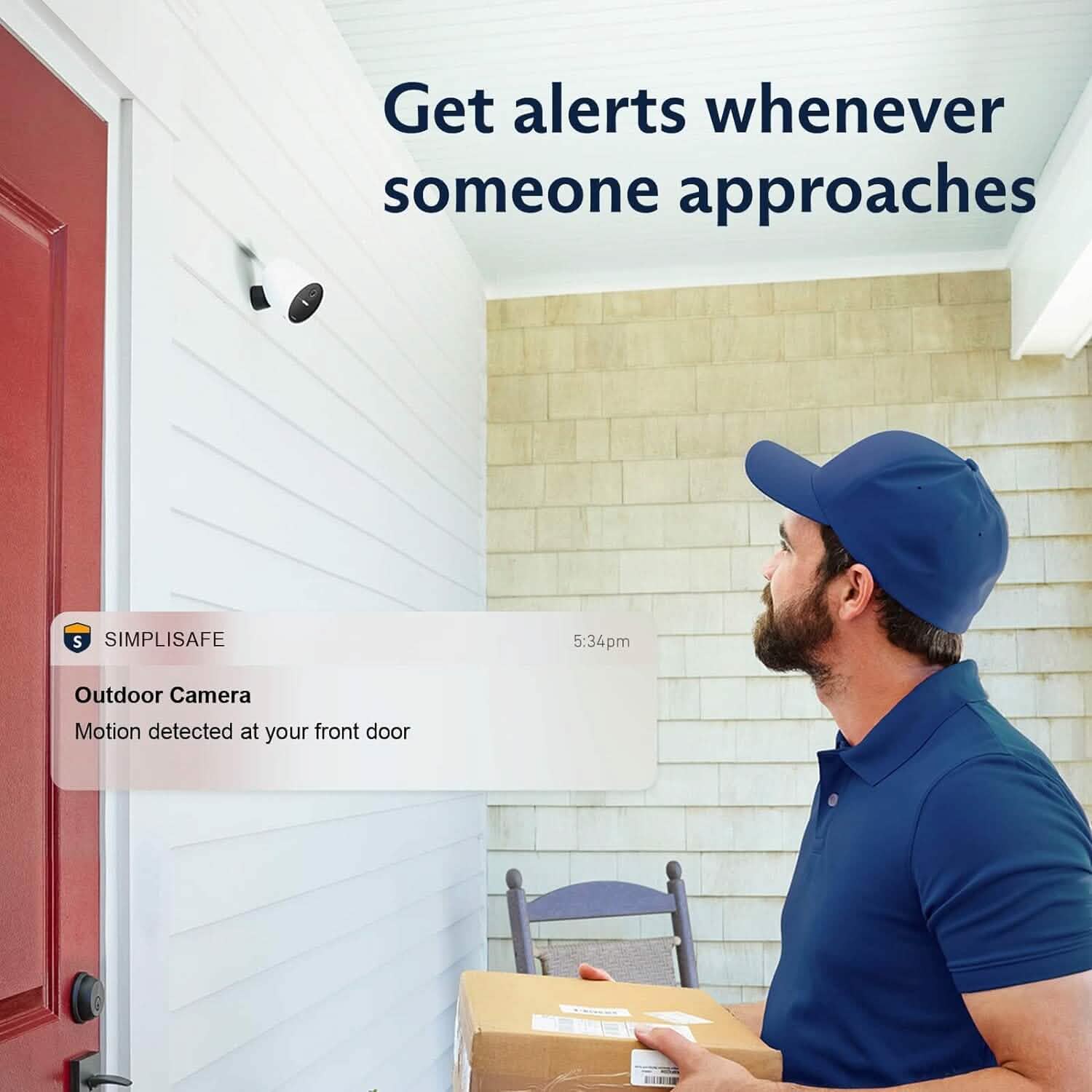 10-Piece: SimpliSafe Wireless Home Security System with Outdoor Camera (Refurbished) DailySale