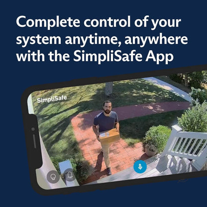 10-Piece: SimpliSafe Wireless Home Security System with Outdoor Camera (Refurbished) DailySale